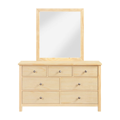 Bartly Natural Dresser by Homelegance at Eve Furniture