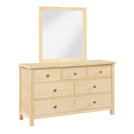 Bartly Natural Dresser by Homelegance at Eve Furniture