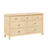 Bartly Natural Dresser by Homelegance at Eve Furniture