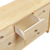 Bartly Natural Dresser by Homelegance at Eve Furniture