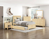 Bartly Natural Dresser by Homelegance at Eve Furniture
