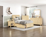 Bartly Natural Dresser by Homelegance at Eve Furniture