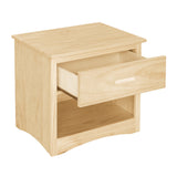 Bartly Natural Nightstand by Homelegance at Eve Furniture