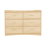 Bartly Natural Nightstand by Homelegance at Eve Furniture