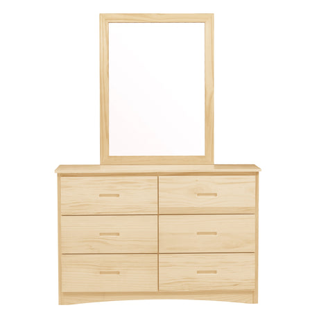 Bartly Natural Nightstand by Homelegance at Eve Furniture