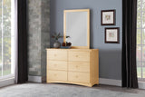 Bartly Natural Nightstand by Homelegance at Eve Furniture