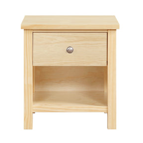 Bartly Natural Nightstand by Homelegance at Eve Furniture
