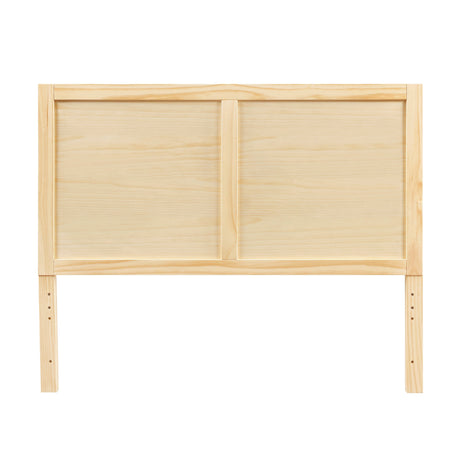 Bartly Natural Pine Full Platform Bed by Homelegance at Eve Furniture