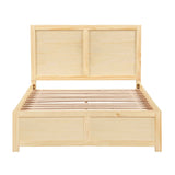 Bartly Natural Pine Full Platform Bed