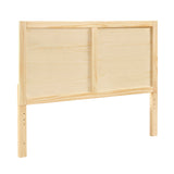 Bartly Natural Pine Full Platform Bed