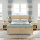Bartly Natural Pine Full Platform Bed