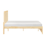 Bartly Natural Pine Full Platform Bed