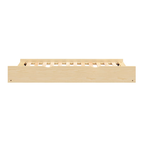 Bartly Natural Pine Twin Platform Bed by Homelegance at Eve Furniture