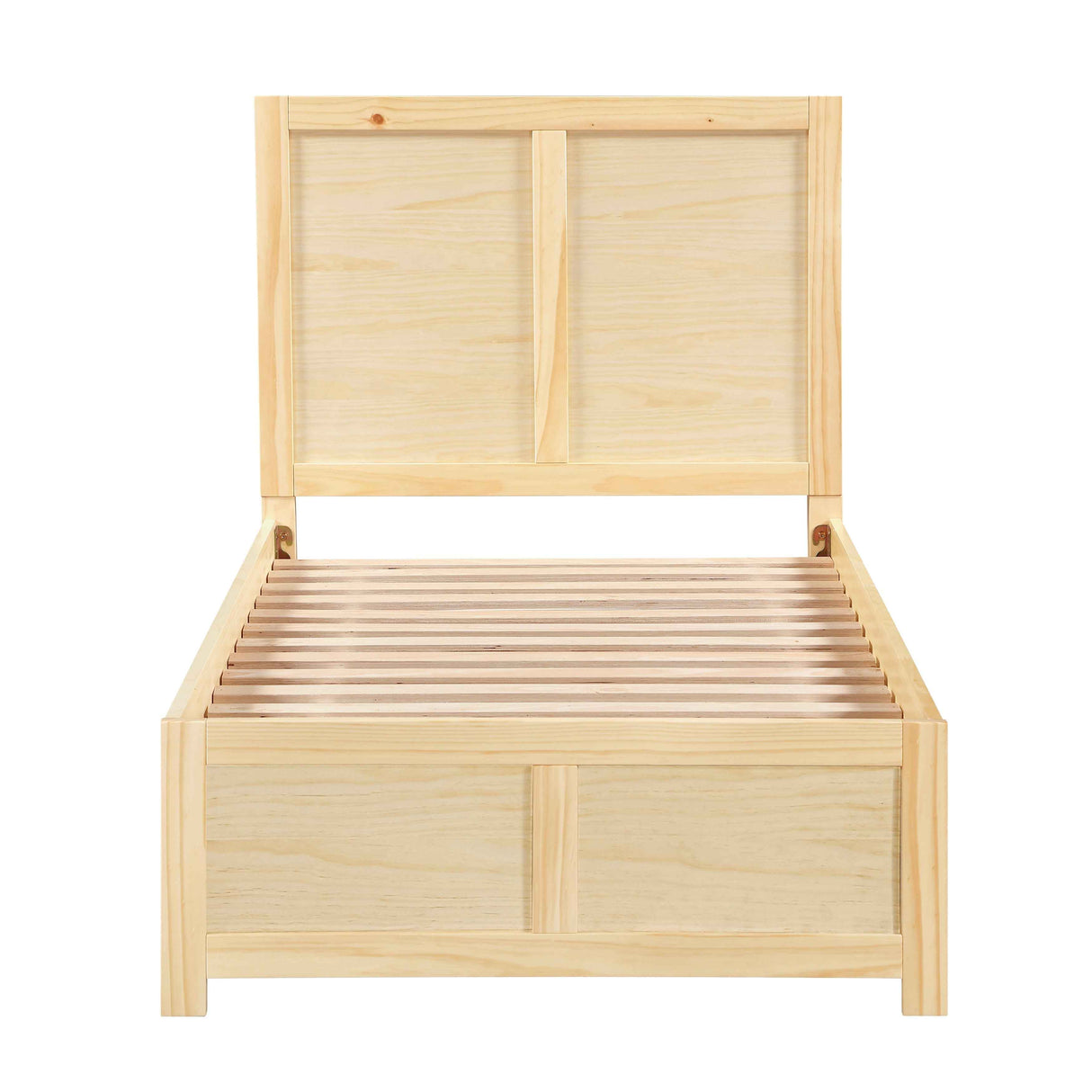 Bartly Natural Pine Twin Platform Bed