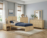 Bartly Natural Pine Twin Platform Bed
