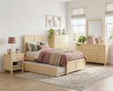 Bartly Natural Pine Twin Platform Bed