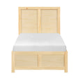 Bartly Natural Pine Twin Platform Bed