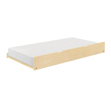 Bartly Natural Twin Platform Bed by Homelegance at Eve Furniture