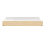 Bartly Natural Twin Platform Bed by Homelegance at Eve Furniture