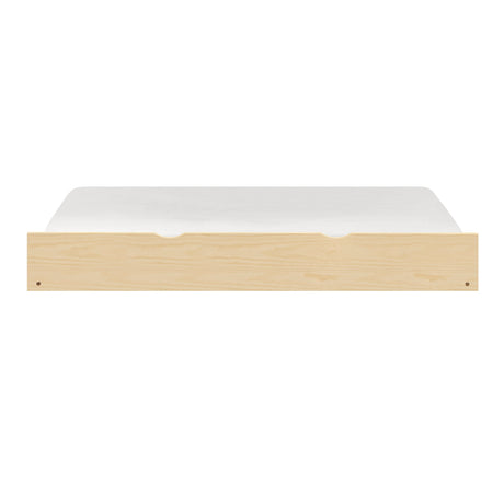 Bartly Natural Twin Platform Bed by Homelegance at Eve Furniture