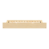 Bartly Natural Twin Platform Bed by Homelegance at Eve Furniture