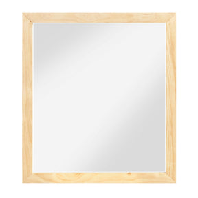 Bartly Natural Wide Dresser Mirror (Mirror Only) by Homelegance at Eve Furniture