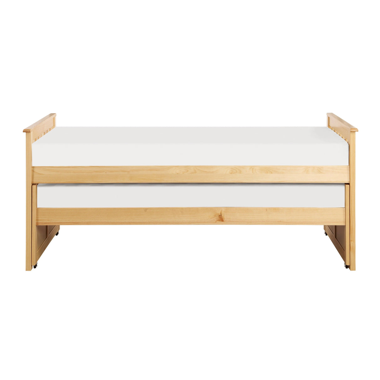 Bartly Pine Twin/Twin Bed by Homelegance at Eve Furniture
