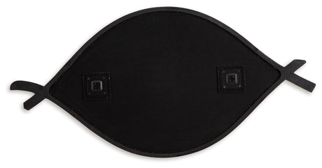 Bartner Antique Gold Finish Accent Mirror by Ashley at Eve Furniture