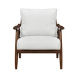 Barton Beige Accent Chair by Homelegance at Eve Furniture