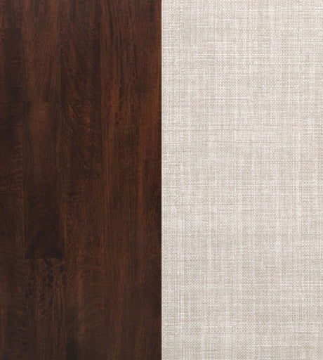 Barton Dark Brown 5-piece Round Wood Dining Table Set by Coaster at Eve Furniture