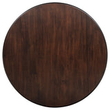 Barton Dark Brown 5-piece Round Wood Dining Table Set by Coaster at Eve Furniture
