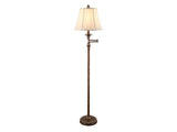 Barton Gold Swing Arm Floor Lamp (Set of 2) by Crestview at Eve Furniture