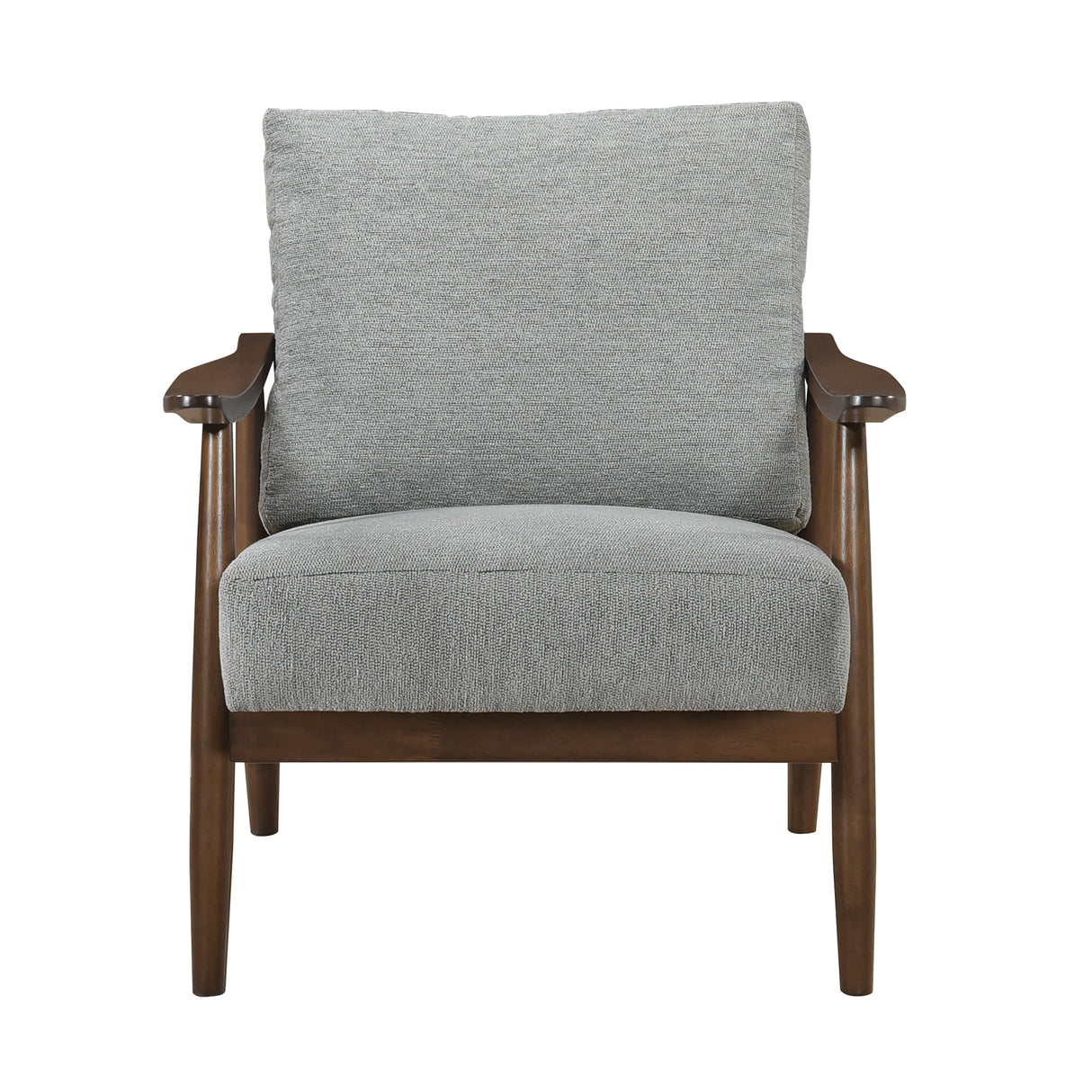 Barton Gray Accent Chair by Homelegance at Eve Furniture