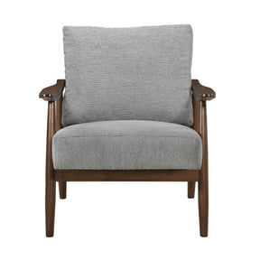 Barton Gray Accent Chair by Homelegance at Eve Furniture
