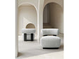 Bartow Accent Chair in Ivory and Black (Set of 2) by Manhattan Comfort at Eve Furniture