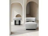 Bartow Accent Chair in Ivory and Black (Set of 2) by Manhattan Comfort at Eve Furniture