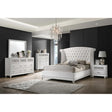 Barzini 5-piece California King Bedroom Set White by Coaster at Eve Furniture
