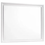 Barzini White 5-Piece Queen Panel Bedroom Set by Coaster at Eve Furniture