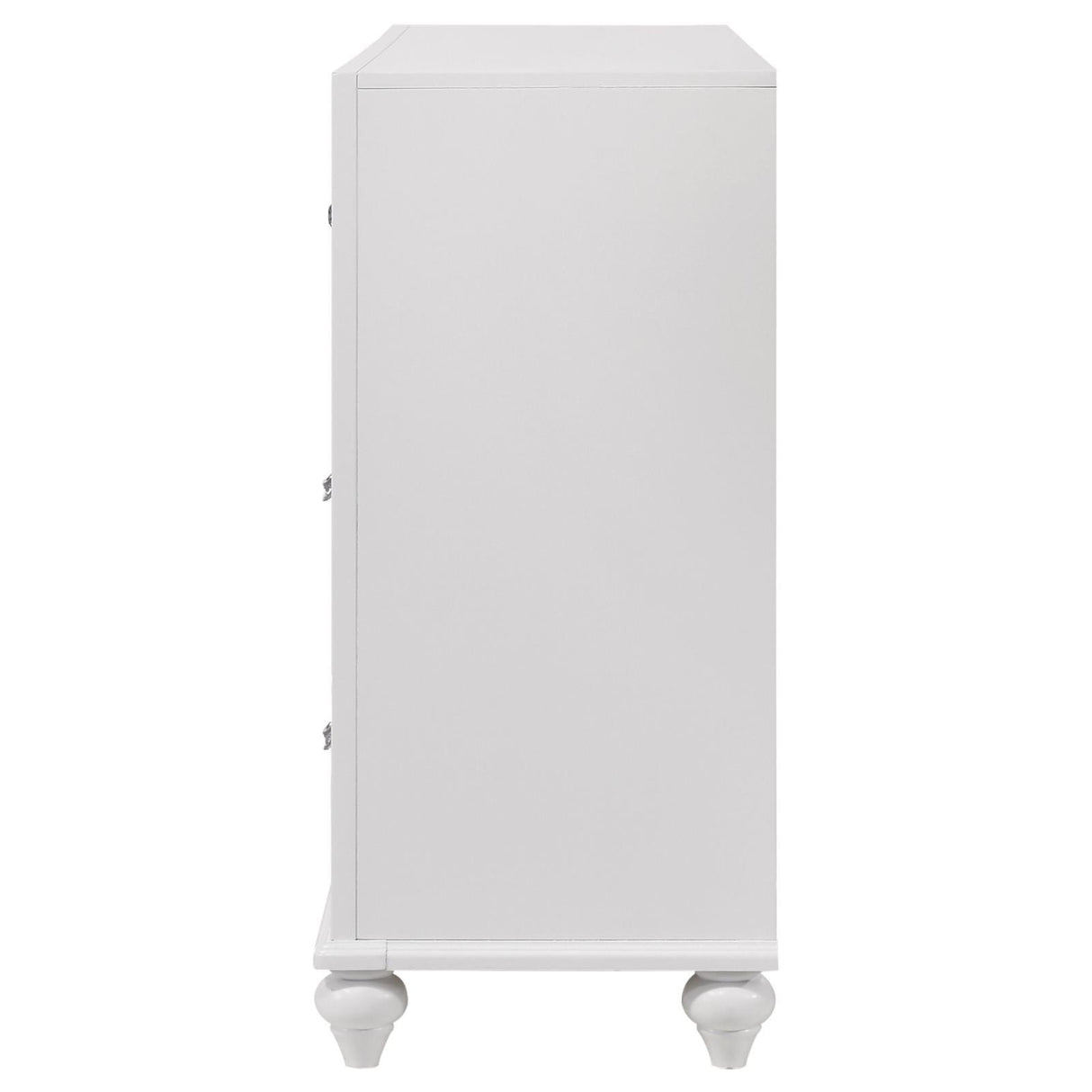 Barzini White 7-Drawer Dresser by Coaster at Eve Furniture