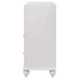 Barzini White 7-Drawer Dresser by Coaster at Eve Furniture