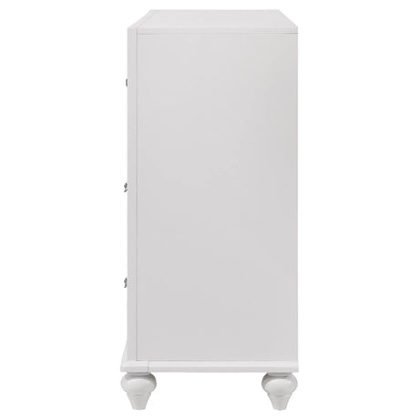 Barzini White 7-Drawer Dresser by Coaster at Eve Furniture