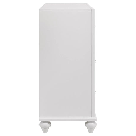 Barzini White 7-Drawer Dresser by Coaster at Eve Furniture