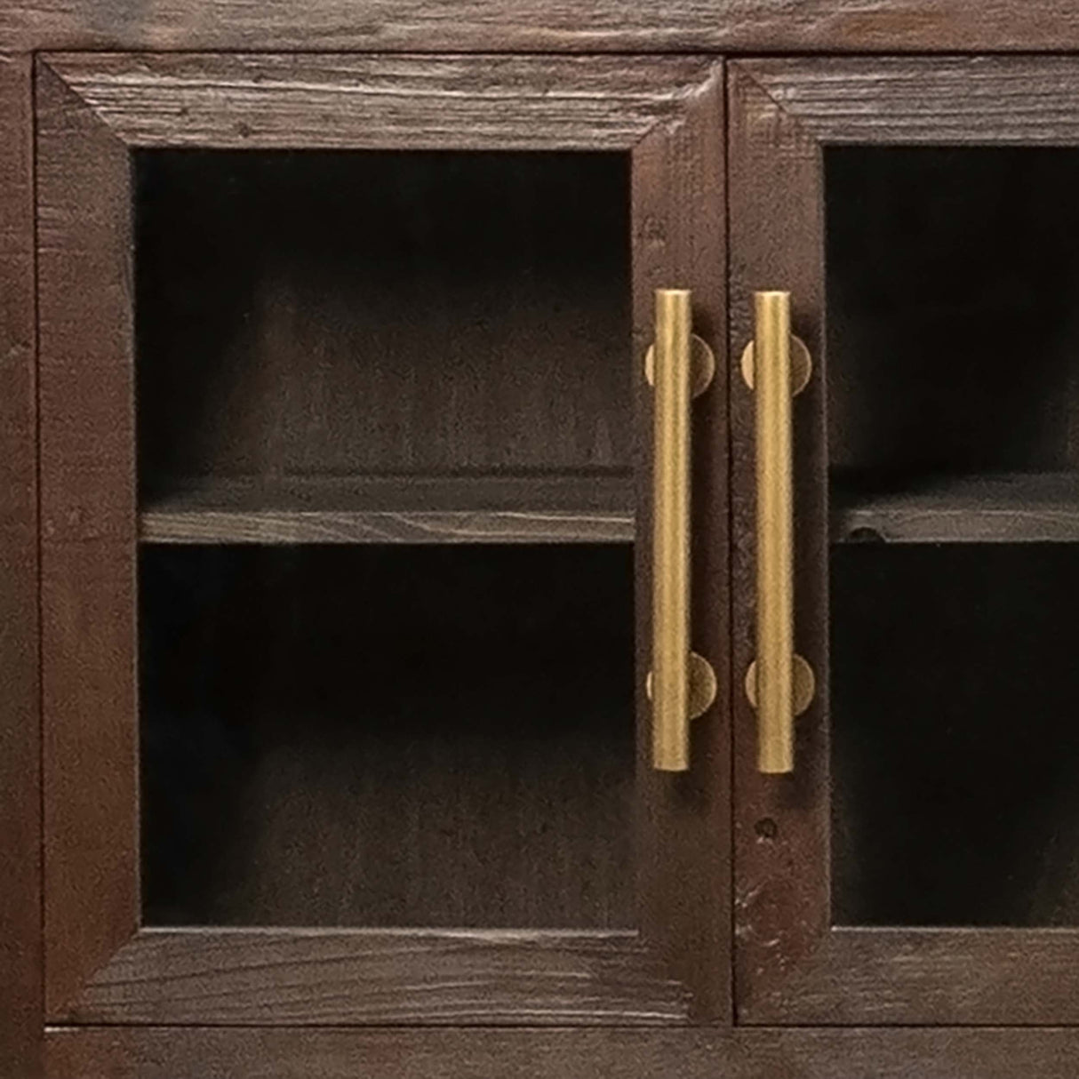Basel Sideboard, Dark Brown by Dovetail at Eve Furniture