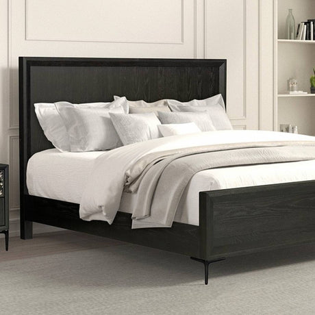 Bashford Espresso 5-Piece Queen Bedroom Set by Furniture of America at Eve Furniture