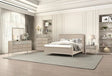 Bashford Natural Oak 4-Piece Queen Bedroom Set by Furniture of America at Eve Furniture