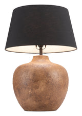 Basil Black Table Lamp by Zuomod at Eve Furniture