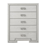 Basilone Rustic White Chest by Furniture of America at Eve Furniture