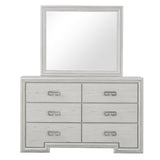 Basilone Rustic White Dresser by Furniture of America at Eve Furniture