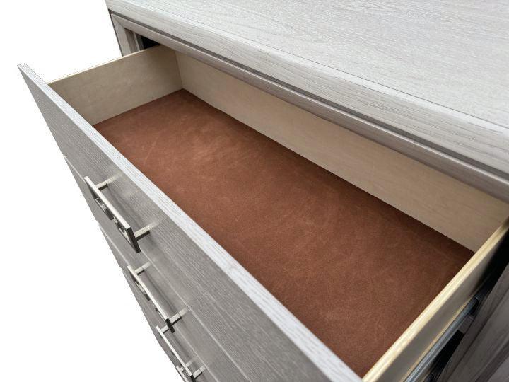 Basilone Rustic White Chest by Furniture of America at Eve Furniture