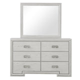 Basilone Rustic White Dresser by Furniture of America at Eve Furniture
